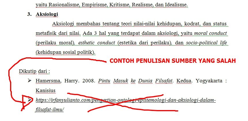 Jangan Asal! Begini Cara Menuliskan Sumber Dari Internet.